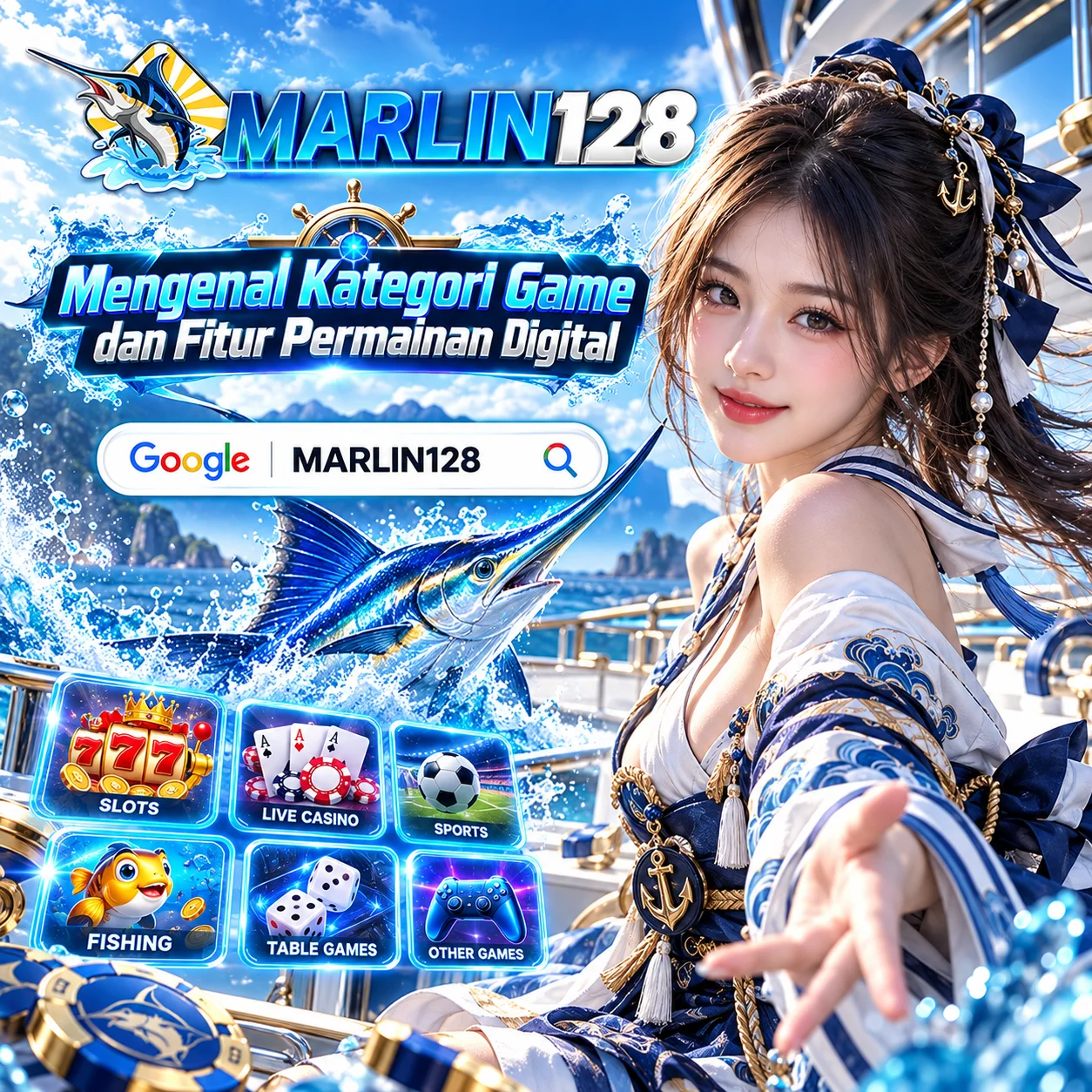 MARLIN128 | Mengenal Kategori Game dan Fitur Permainan Digital